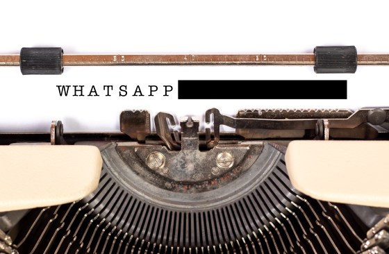 whatsapp redacted