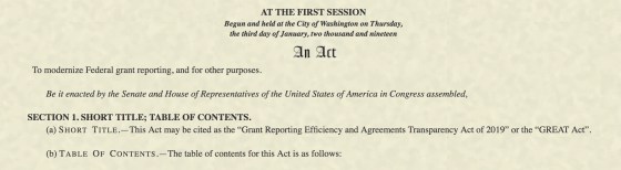 Text_-_H_R_150_-_116th_Congress__2019-2020___Grant_Reporting_Efficiency_and_Agreements_Transparency_Act_of_2019___Congress_gov___Library_of_Congress